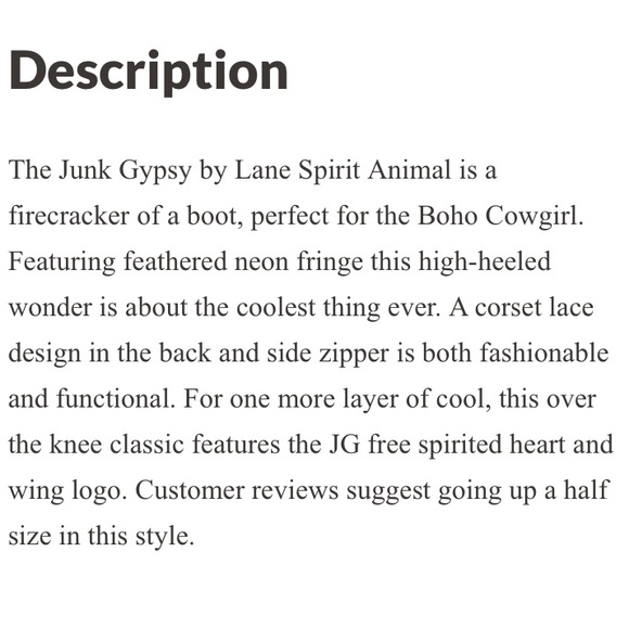 SOLD‼️NIB Junk Gypsy Spirit Animal Boho Ombré Fringe Boots Sz 6 BRAND NEW‼️SOLD - Picture 16 of 16